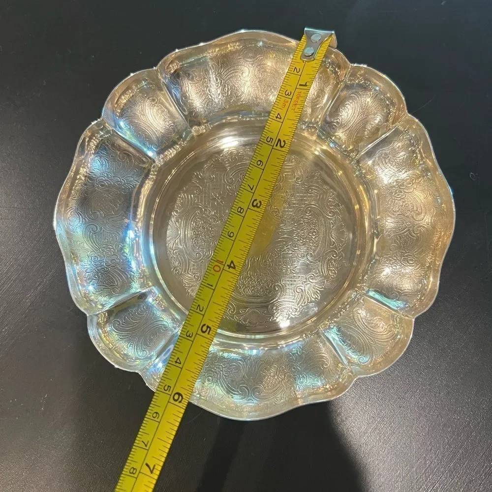 Barker Ellis made in England silver plate dish